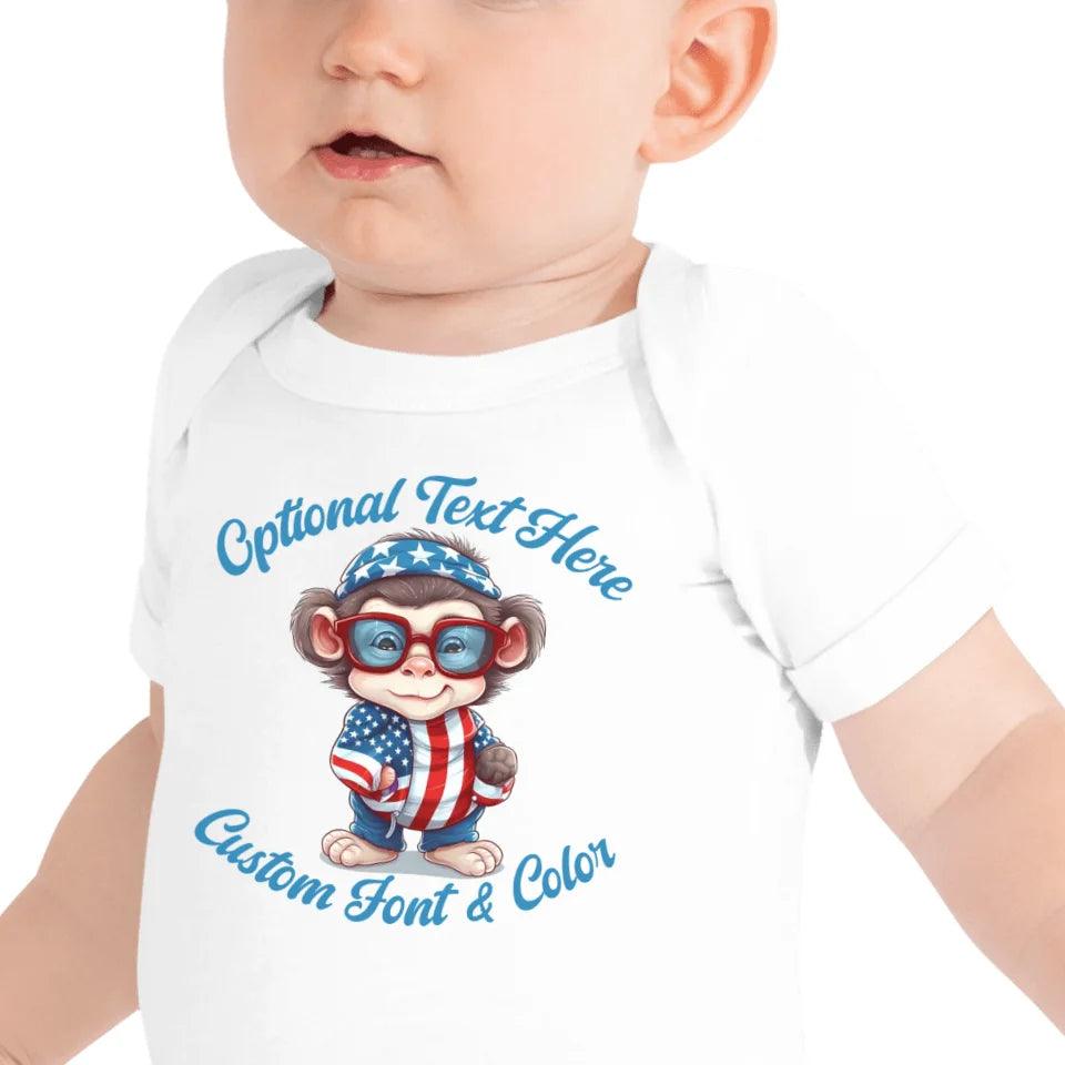 Custom Patriotic Cute Animals T-Shirt - ART-TSH100 - ARTFULANE