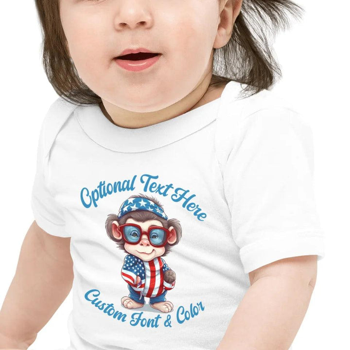 Custom Patriotic Cute Animals T-Shirt - ART-TSH100 - ARTFULANE