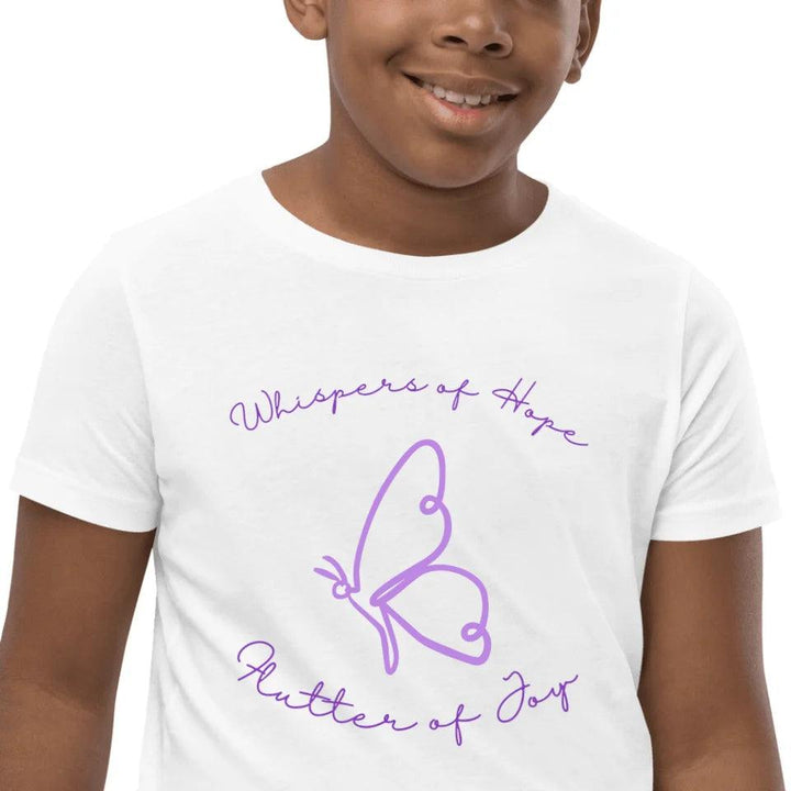 Custom Butterfly Line Art T-Shirt - ART-TSH102 - ARTFULANE