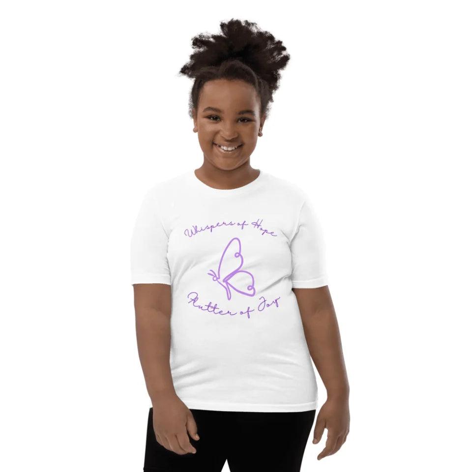 Custom Butterfly Line Art T-Shirt - ART-TSH102 - ARTFULANE