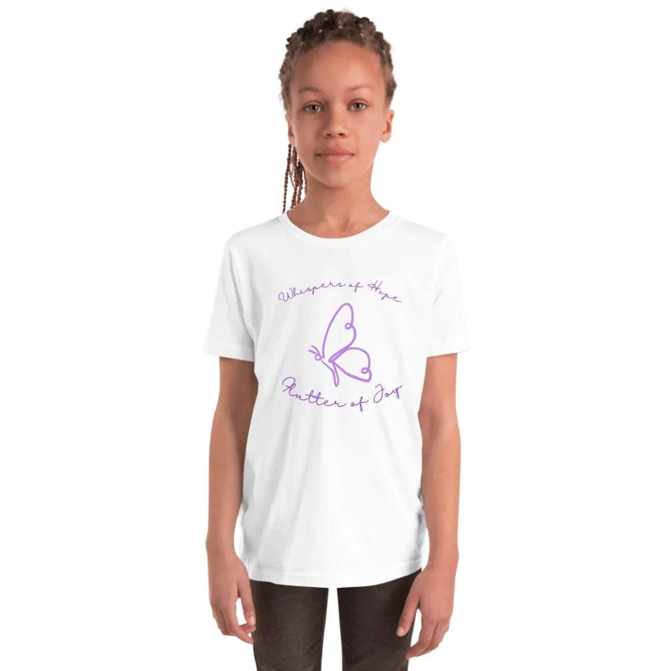 Custom Butterfly Line Art T-Shirt - ART-TSH102 - ARTFULANE