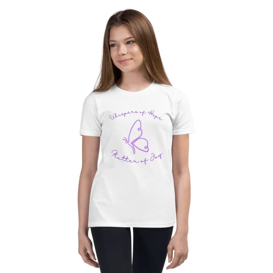 Custom Butterfly Line Art T-Shirt - ART-TSH102 - ARTFULANE