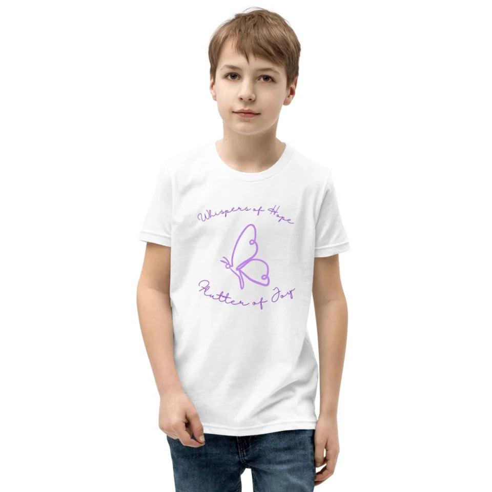 Custom Butterfly Line Art T-Shirt - ART-TSH102 - ARTFULANE