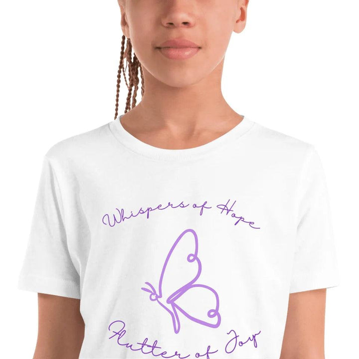 Custom Butterfly Line Art T-Shirt - ART-TSH102 - ARTFULANE