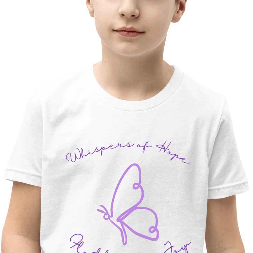 Custom Butterfly Line Art T-Shirt - ART-TSH102 - ARTFULANE