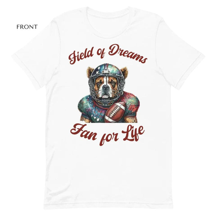 Custom Dog Football T-Shirt - ART-TSH103 - ARTFULANE