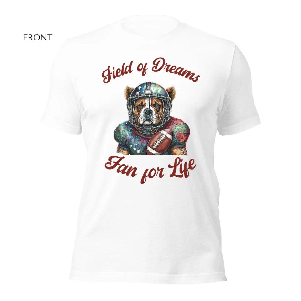 Custom Dog Football T-Shirt - ART-TSH103 - ARTFULANE