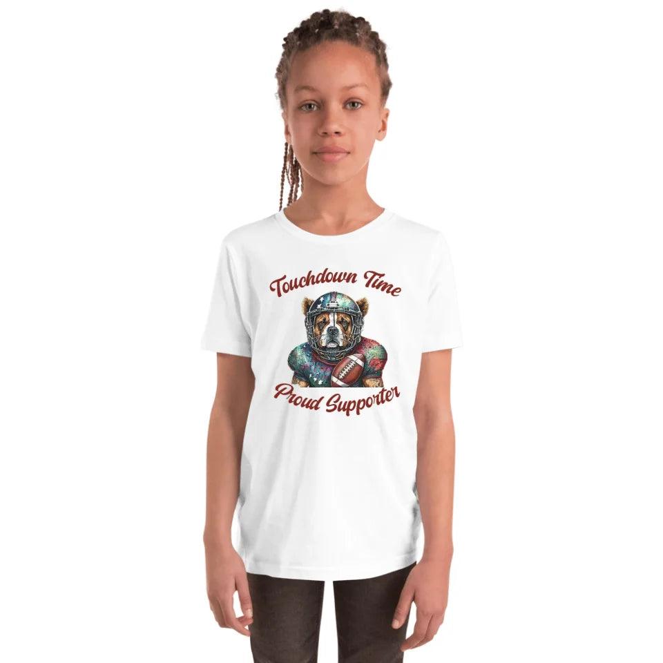 Custom Dog Football T-Shirt - ART-TSH103 - ARTFULANE