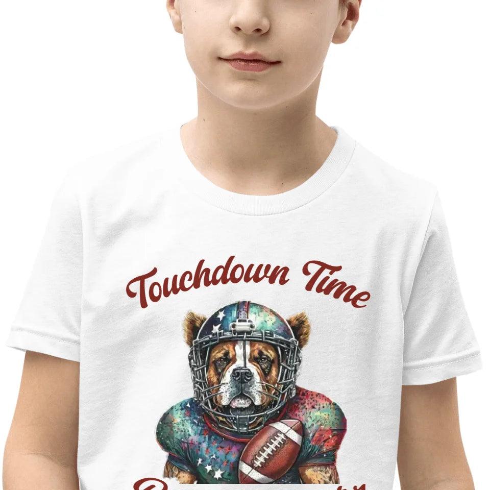 Custom Dog Football T-Shirt - ART-TSH103 - ARTFULANE