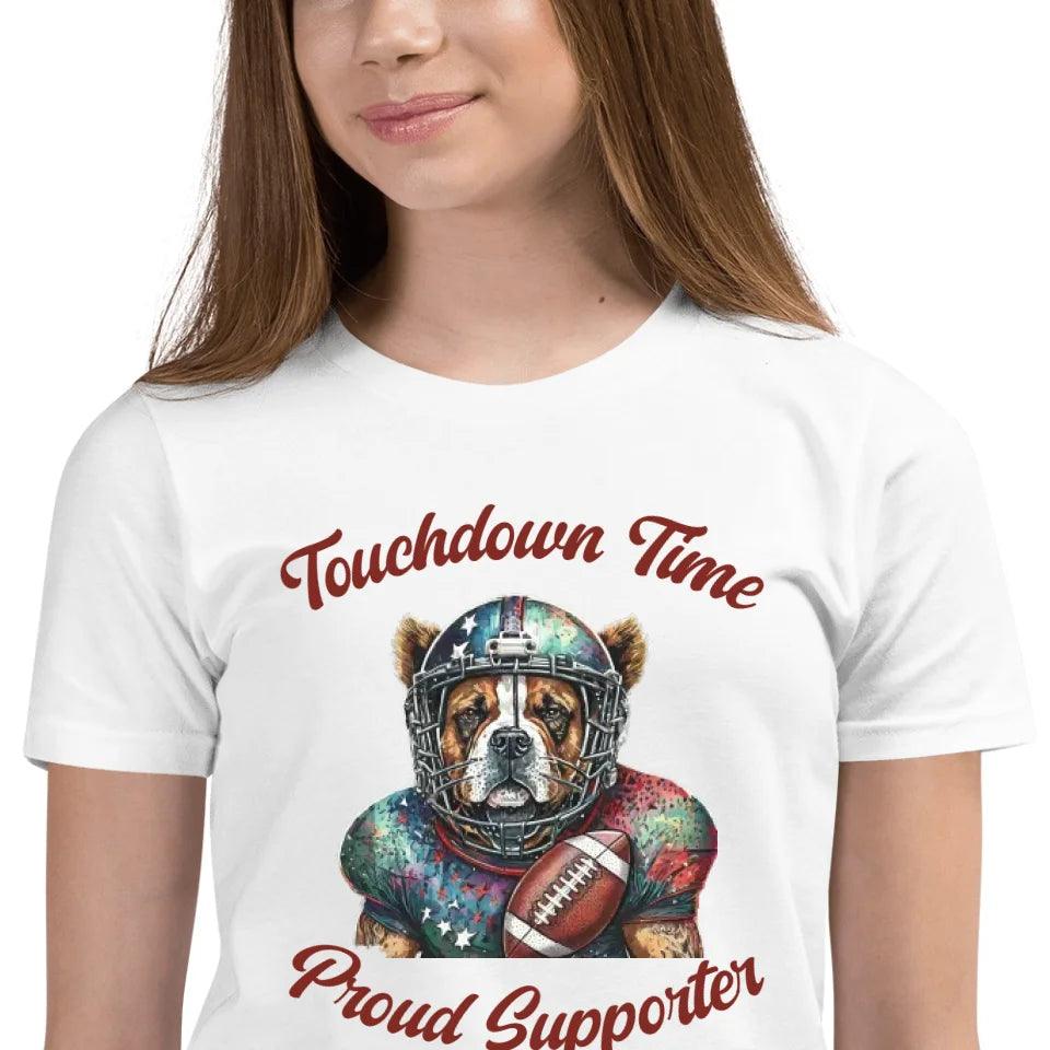 Custom Dog Football T-Shirt - ART-TSH103 - ARTFULANE