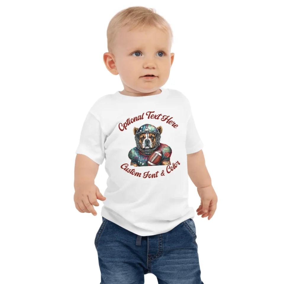 Custom Dog Football T-Shirt - ART-TSH103 - ARTFULANE