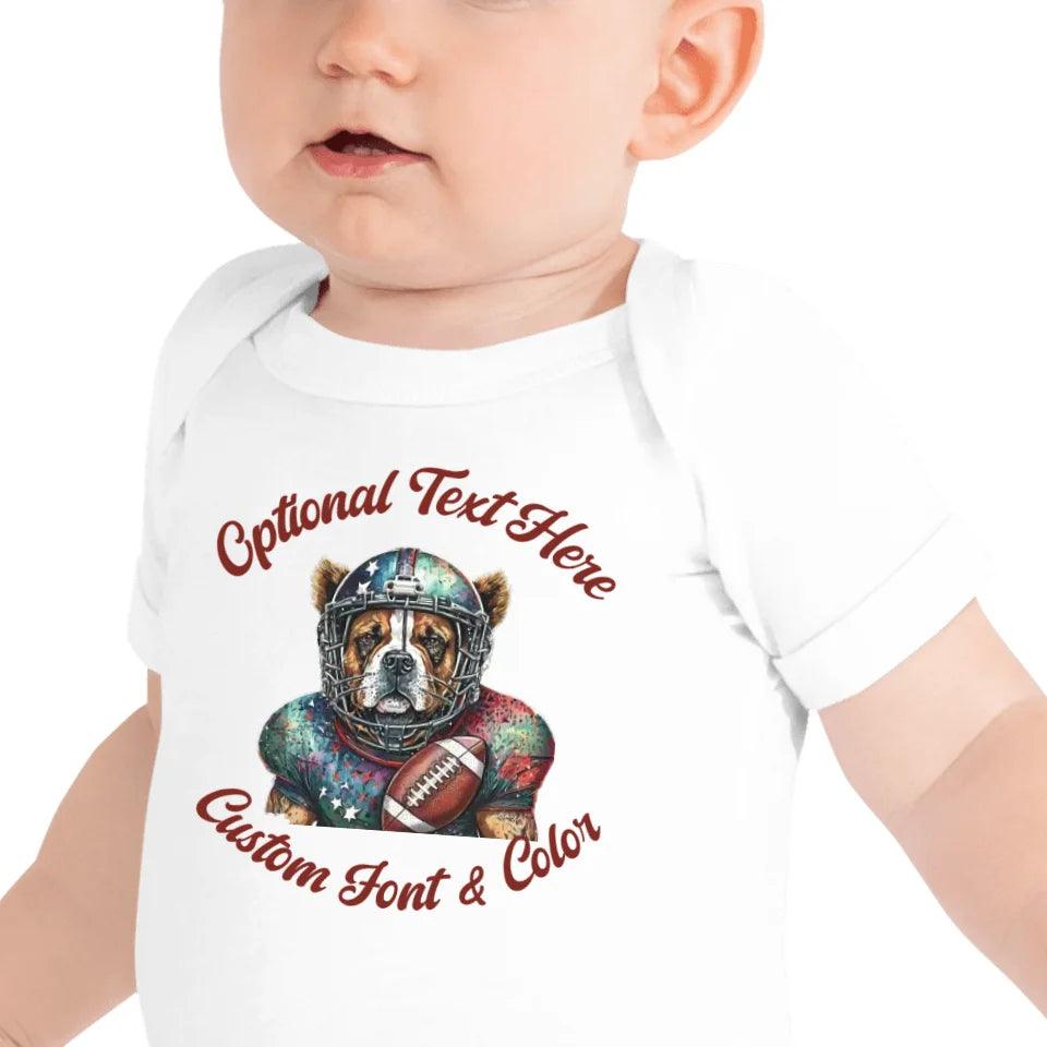 Custom Dog Football T-Shirt - ART-TSH103 - ARTFULANE