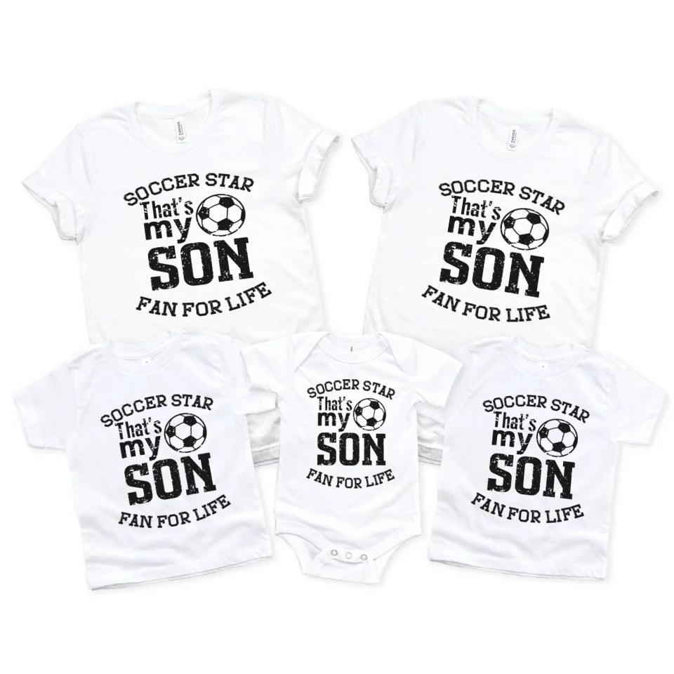 Custom "That's My" Soccer Family T-Shirt - ART-TSH105 - ARTFULANE