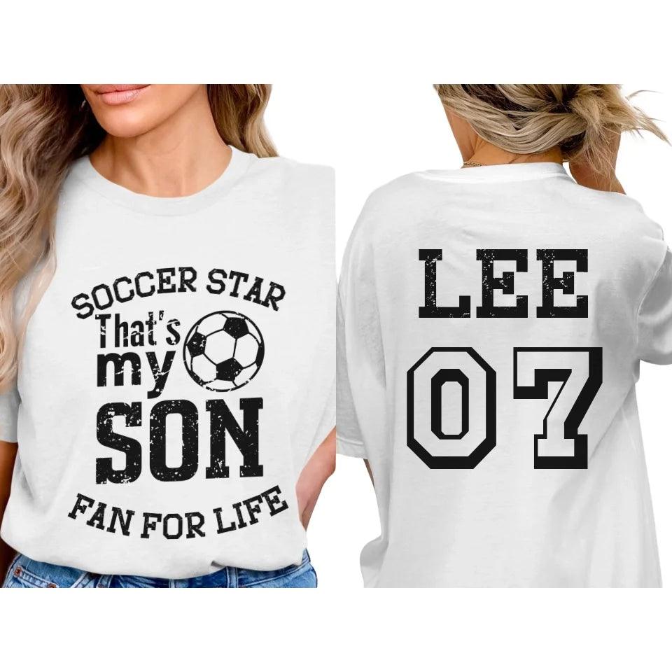 Custom "That's My" Soccer Family T-Shirt - ART-TSH105 - ARTFULANE