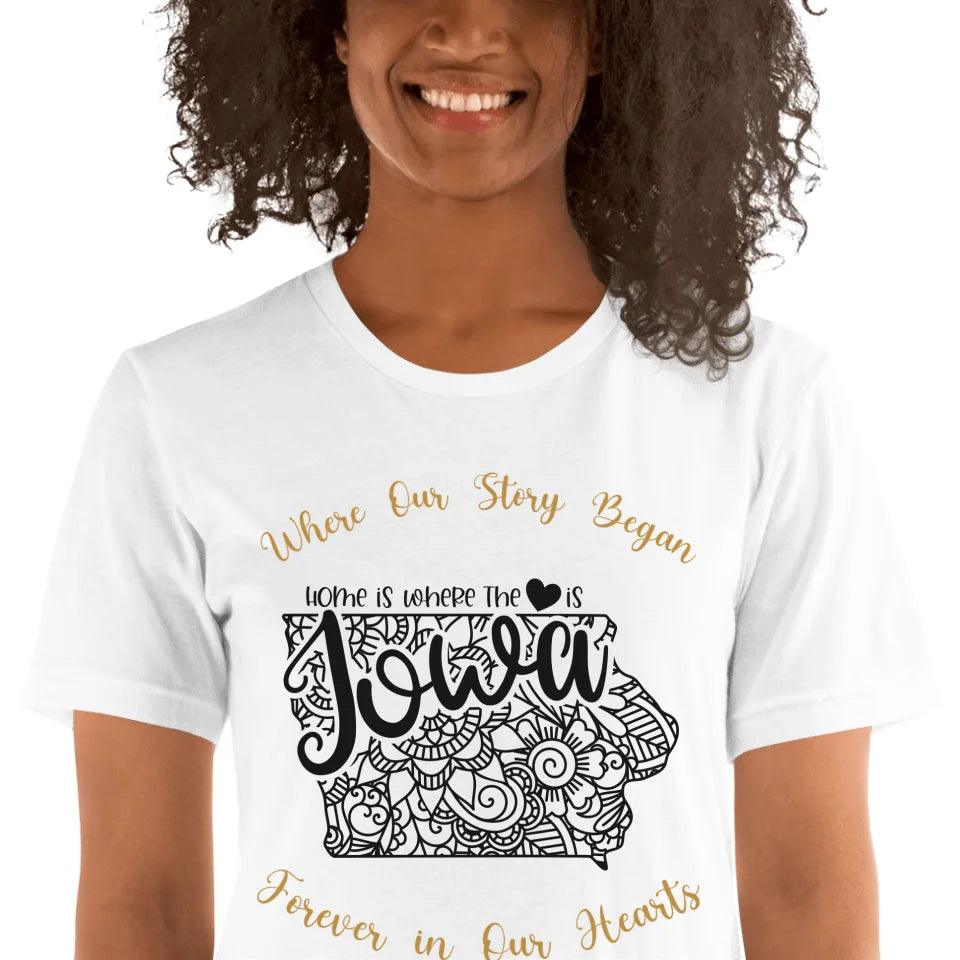 Custom Mandala USA State T-Shirt - ART-TSH107 - ARTFULANE