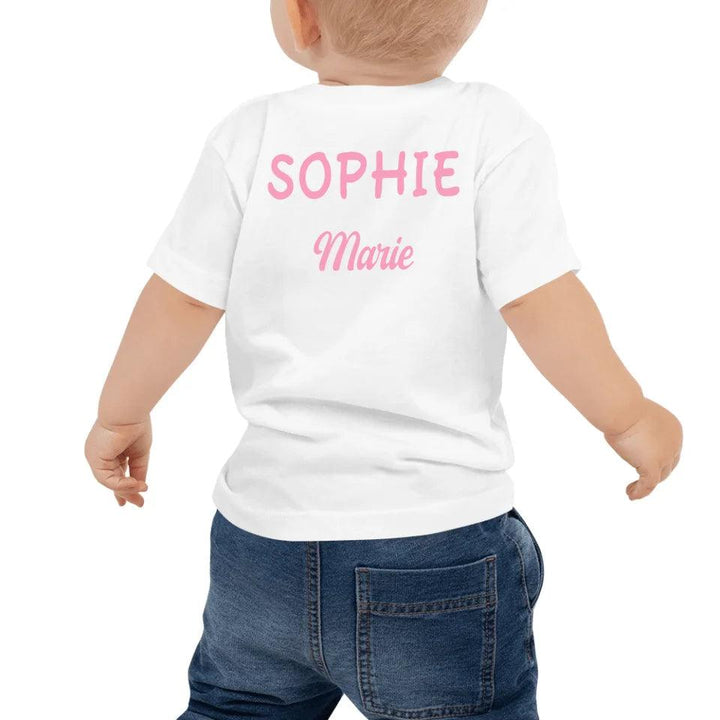 Custom Baby Girl Pink Quotes T-Shirt - ART-TSH112 - ARTFULANE