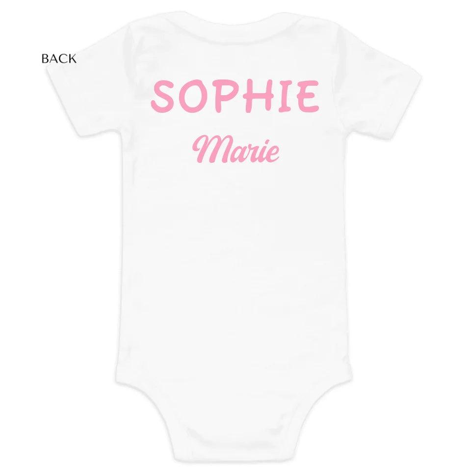 Custom Baby Girl Pink Quotes T-Shirt - ART-TSH112 - ARTFULANE