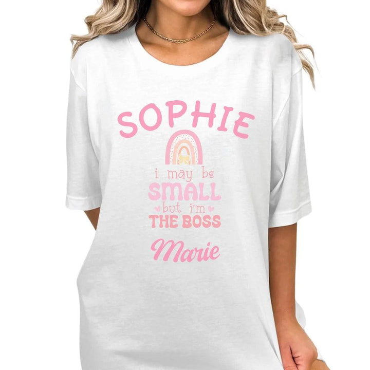 Custom Baby Girl Pink Quotes T-Shirt - ART-TSH112 - ARTFULANE