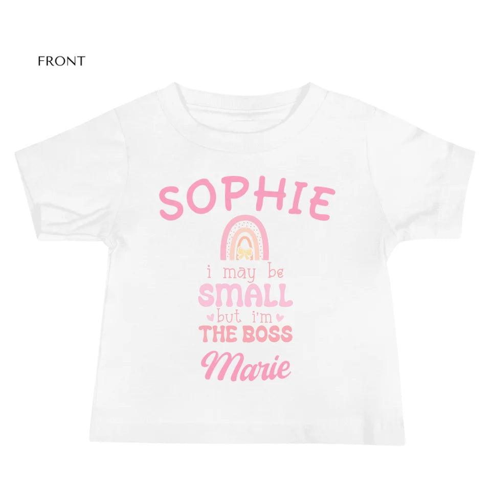 Custom Baby Girl Pink Quotes T-Shirt - ART-TSH112 - ARTFULANE