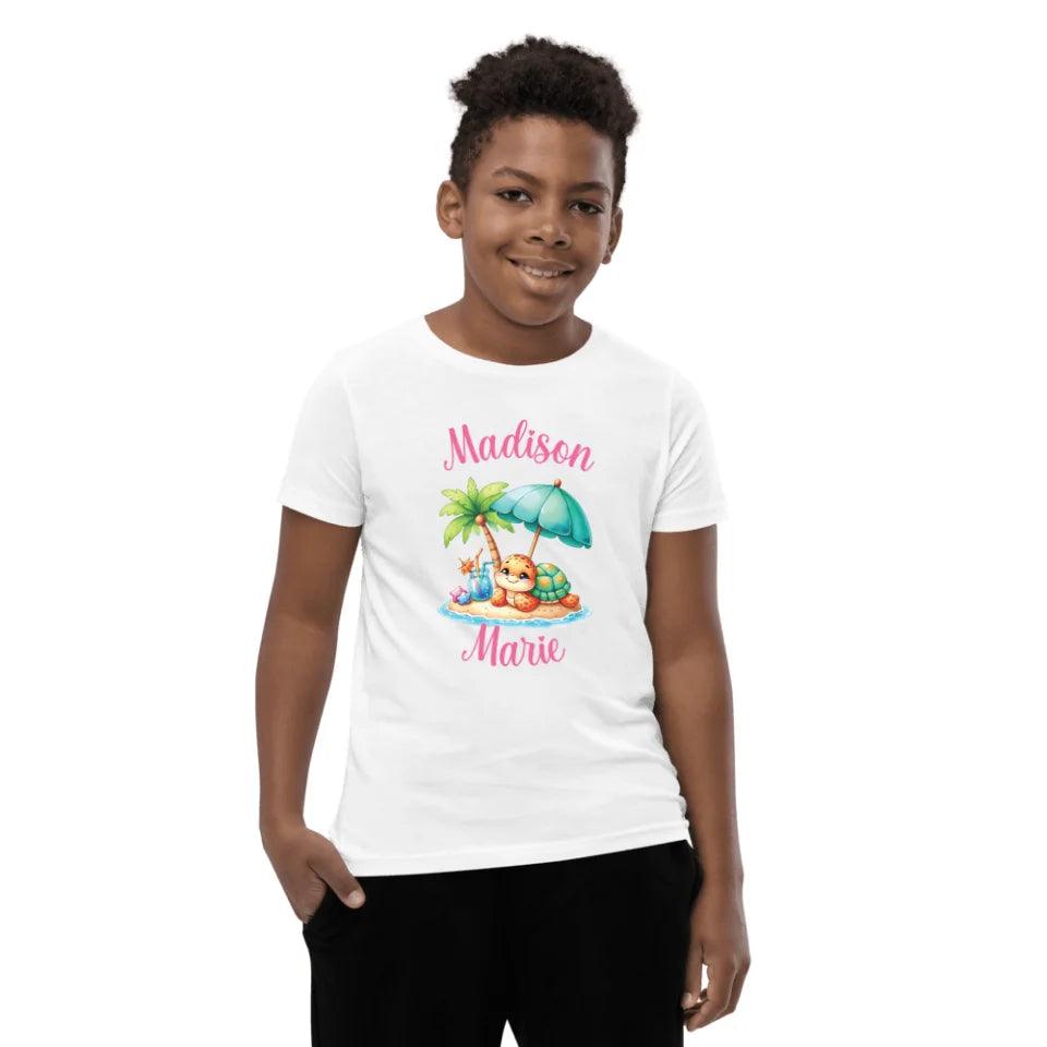 Custom Cute Summer Baby Turtles T-Shirt - ART-TSH115 - ARTFULANE