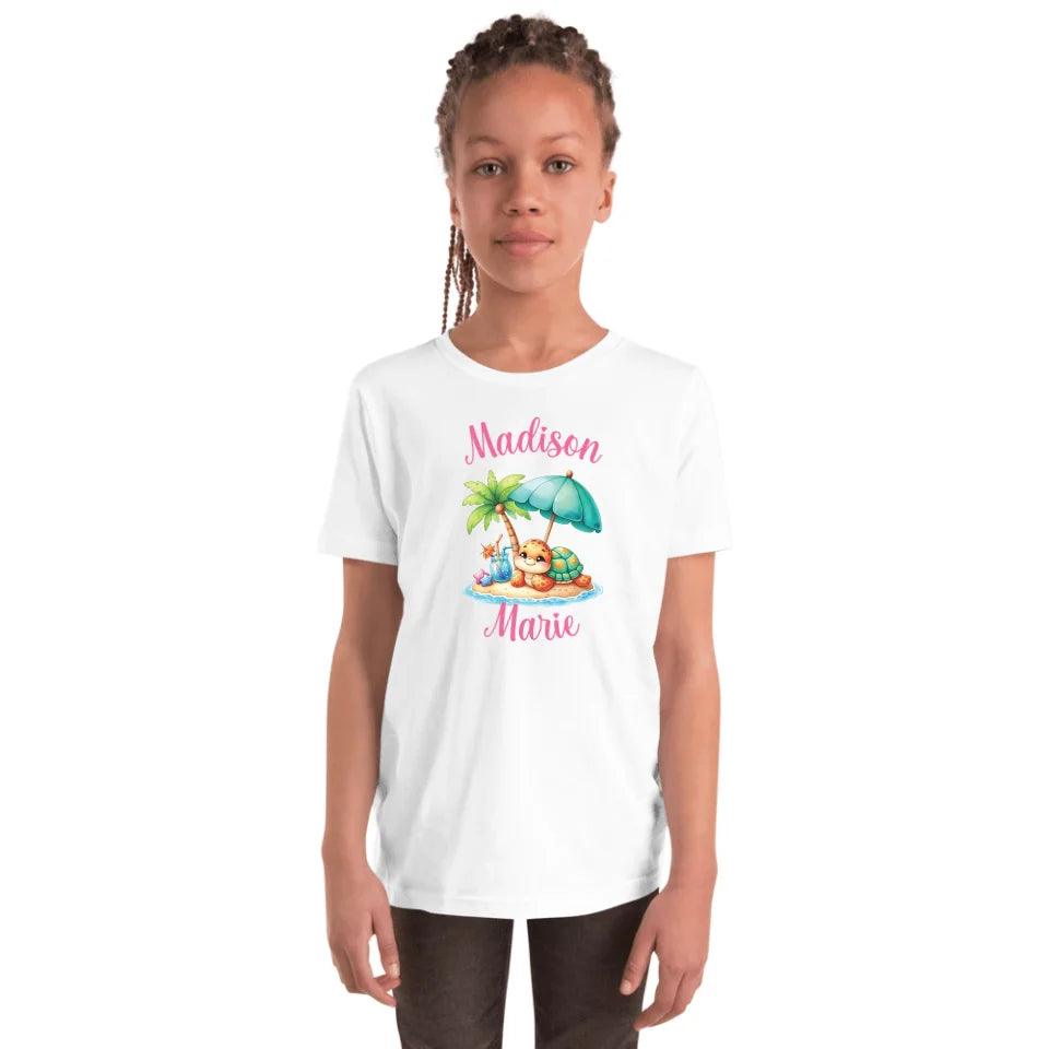 Custom Cute Summer Baby Turtles T-Shirt - ART-TSH115 - ARTFULANE