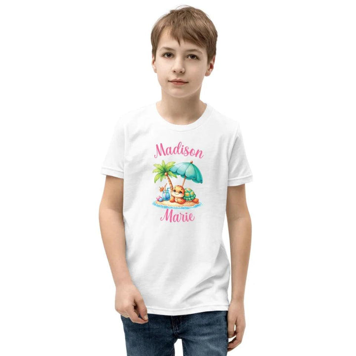 Custom Cute Summer Baby Turtles T-Shirt - ART-TSH115 - ARTFULANE