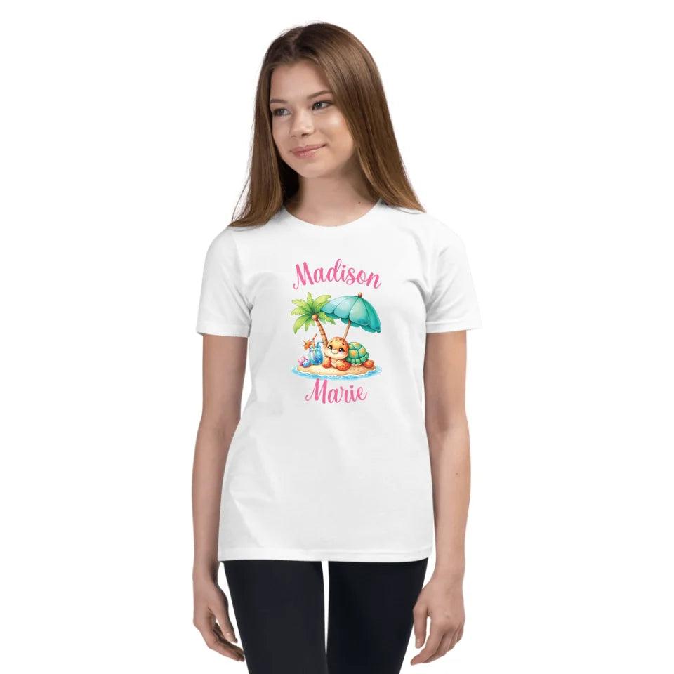 Custom Cute Summer Baby Turtles T-Shirt - ART-TSH115 - ARTFULANE