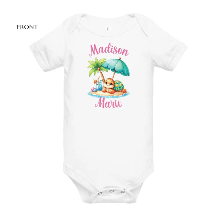 Custom Cute Summer Baby Turtles T-Shirt - ART-TSH115 - ARTFULANE