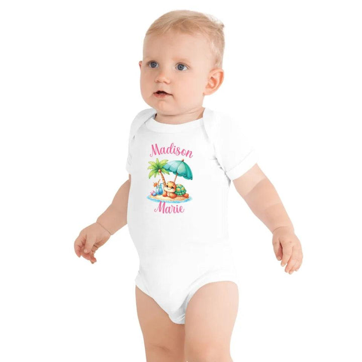 Custom Cute Summer Baby Turtles T-Shirt - ART-TSH115 - ARTFULANE