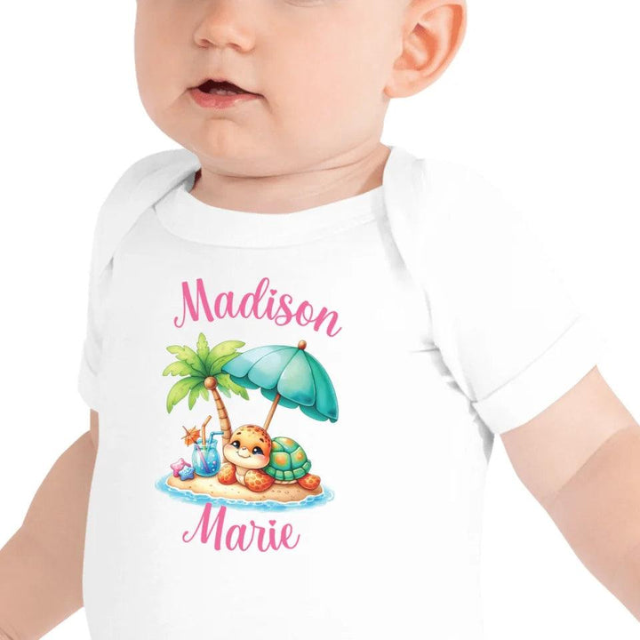 Custom Cute Summer Baby Turtles T-Shirt - ART-TSH115 - ARTFULANE