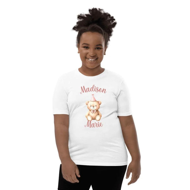 Custom Birthday Bear T-Shirt - ART-TSH119 - ARTFULANE