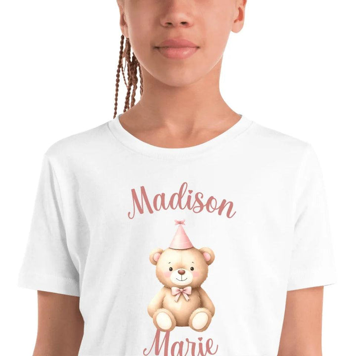 Custom Birthday Bear T-Shirt - ART-TSH119 - ARTFULANE