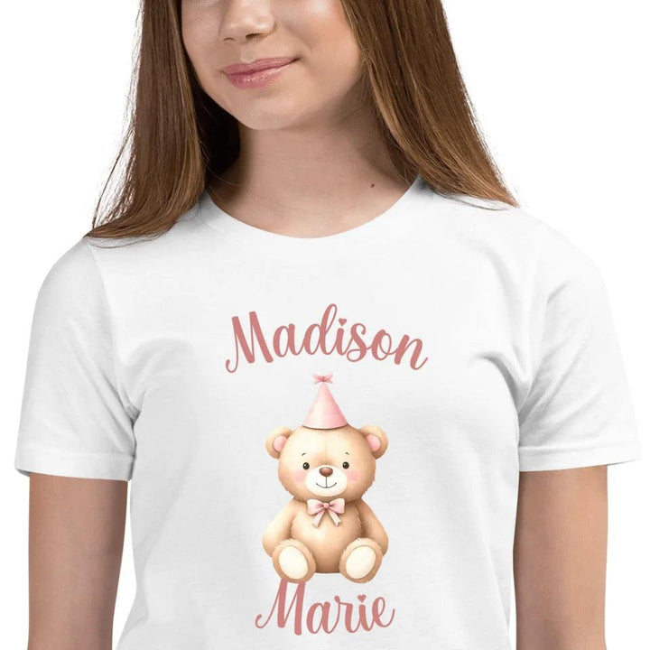 Custom Birthday Bear T-Shirt - ART-TSH119 - ARTFULANE