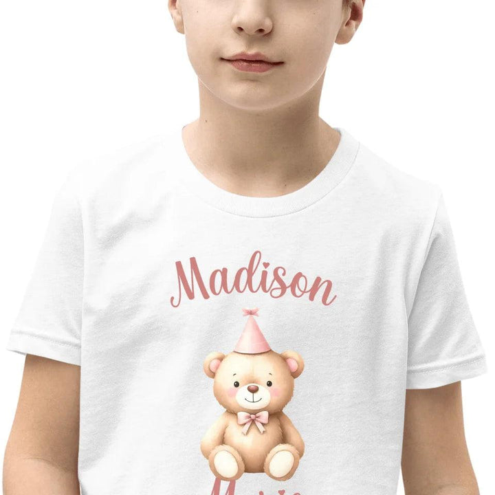 Custom Birthday Bear T-Shirt - ART-TSH119 - ARTFULANE