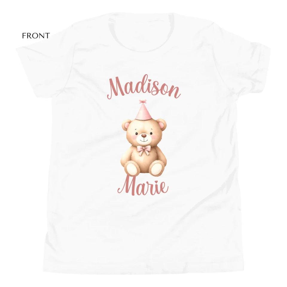 Custom Birthday Bear T-Shirt - ART-TSH119 - ARTFULANE