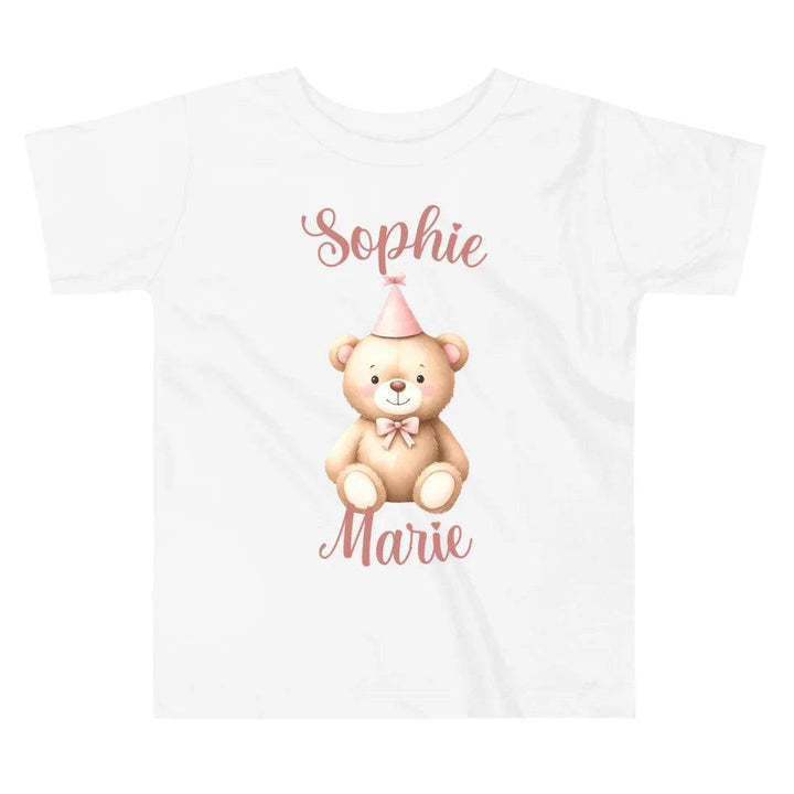 Custom Birthday Bear T-Shirt - ART-TSH119 - ARTFULANE