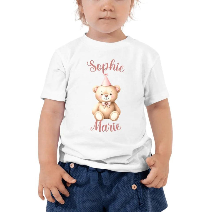 Custom Birthday Bear T-Shirt - ART-TSH119 - ARTFULANE