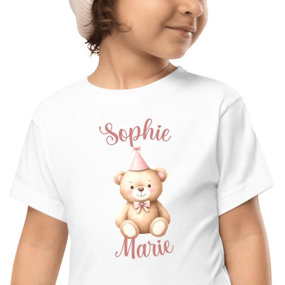 Custom Birthday Bear T-Shirt - ART-TSH119 - ARTFULANE