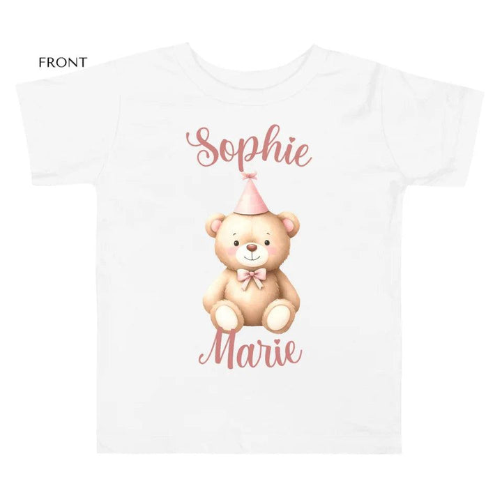 Custom Birthday Bear T-Shirt - ART-TSH119 - ARTFULANE