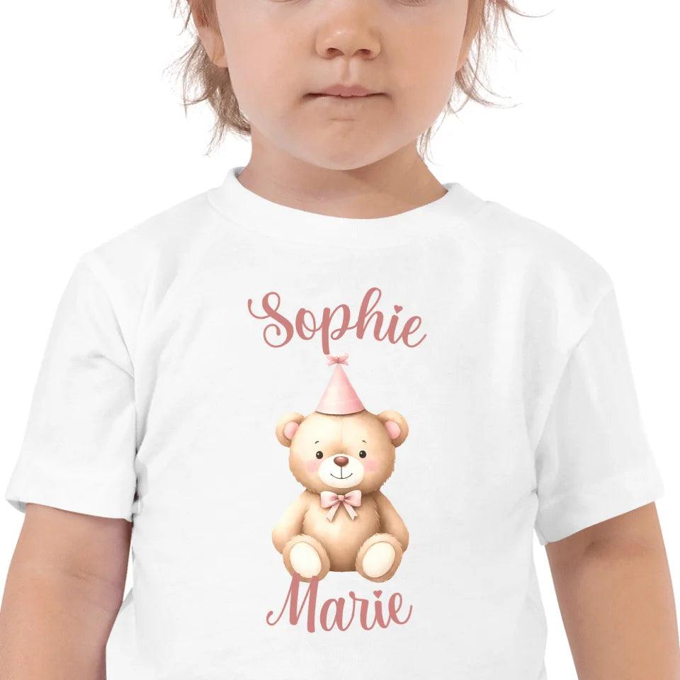 Custom Birthday Bear T-Shirt - ART-TSH119 - ARTFULANE