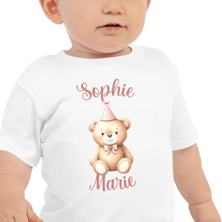 Custom Birthday Bear T-Shirt - ART-TSH119 - ARTFULANE