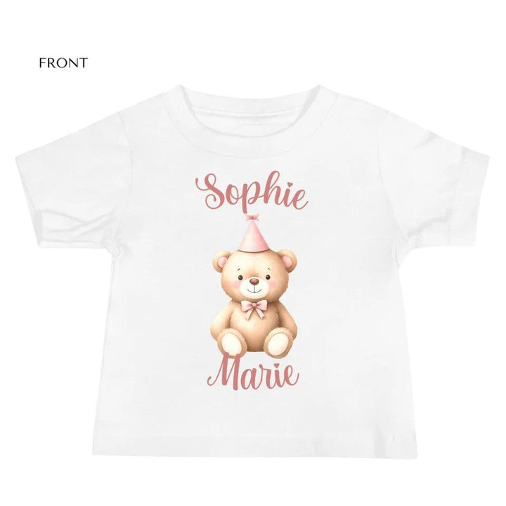 Custom Birthday Bear T-Shirt - ART-TSH119 - ARTFULANE