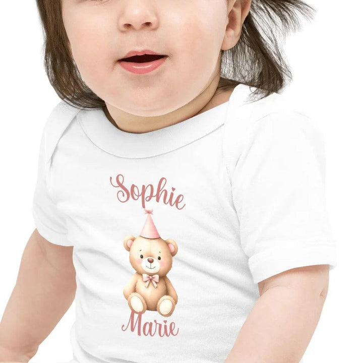 Custom Birthday Bear T-Shirt - ART-TSH119 - ARTFULANE