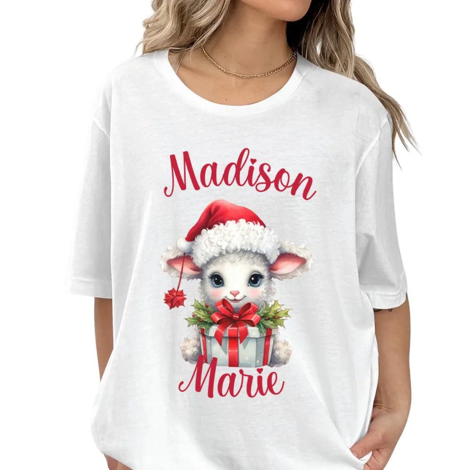 Custom Christmas Animals T-Shirt - ART-TSH122 - ARTFULANE