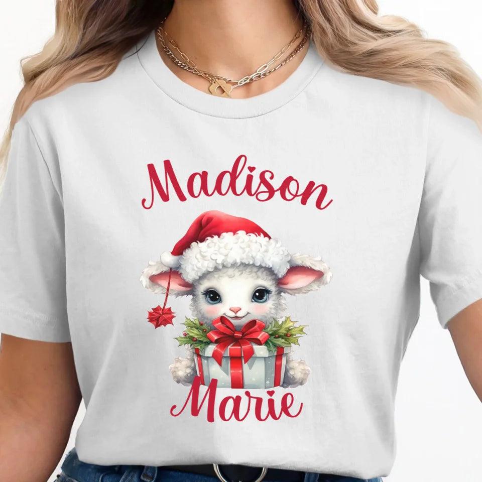 Custom Christmas Animals T-Shirt - ART-TSH122 - ARTFULANE