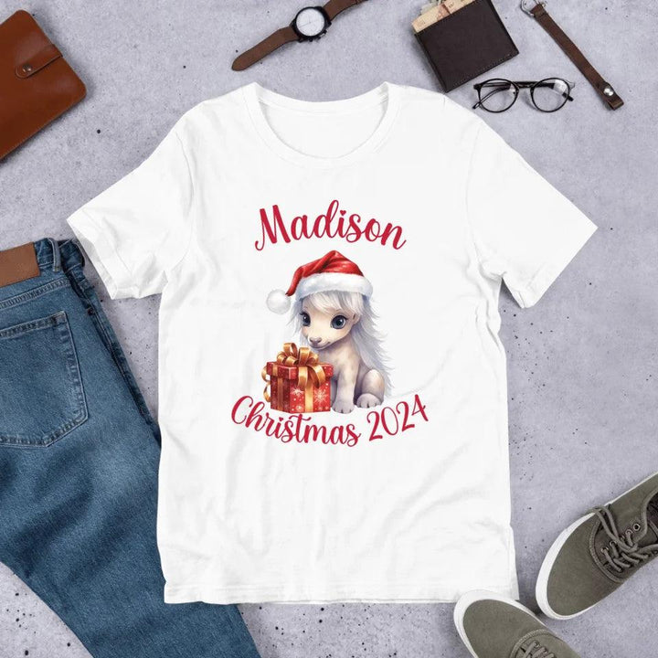 Custom Cute Christmas Animals T-Shirt - ART-TSH123 - ARTFULANE