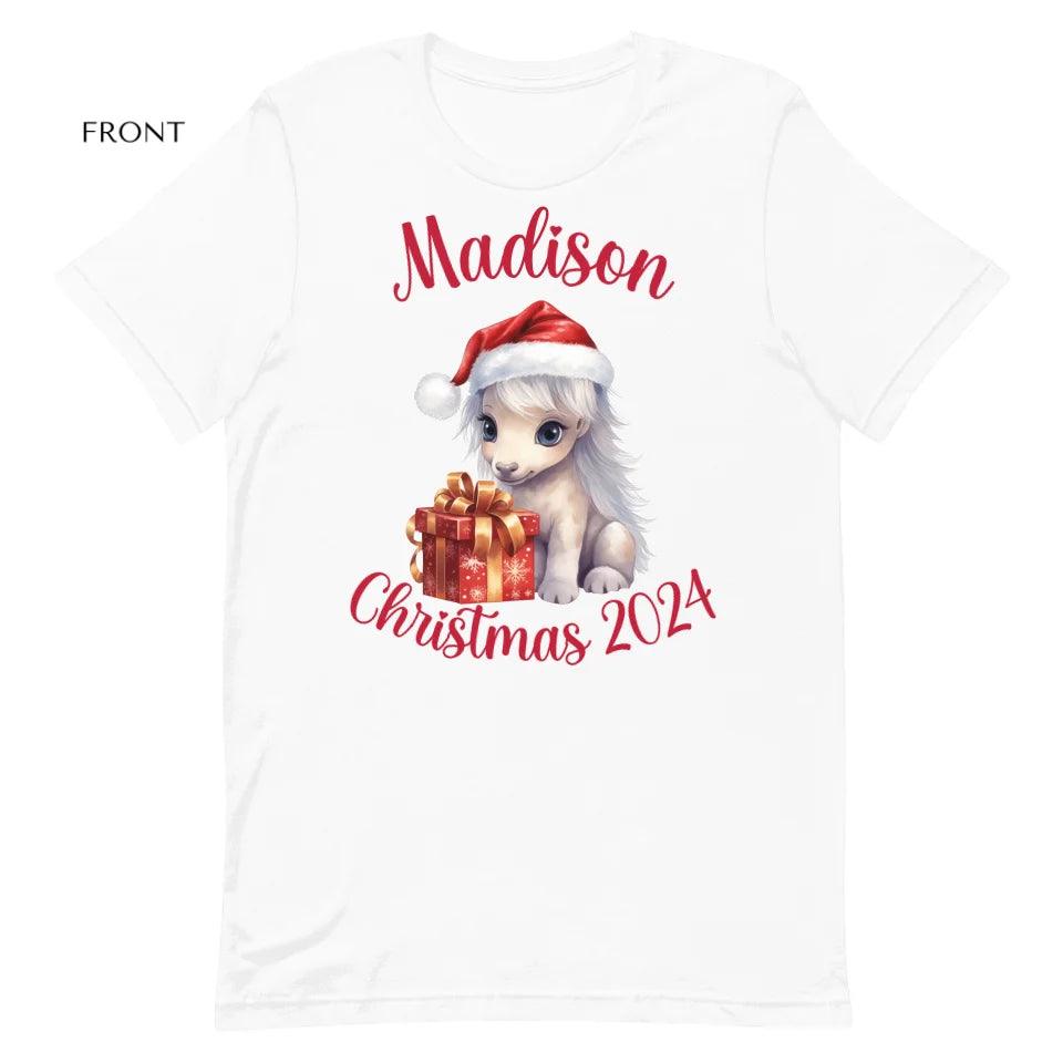 Custom Cute Christmas Animals T-Shirt - ART-TSH123 - ARTFULANE