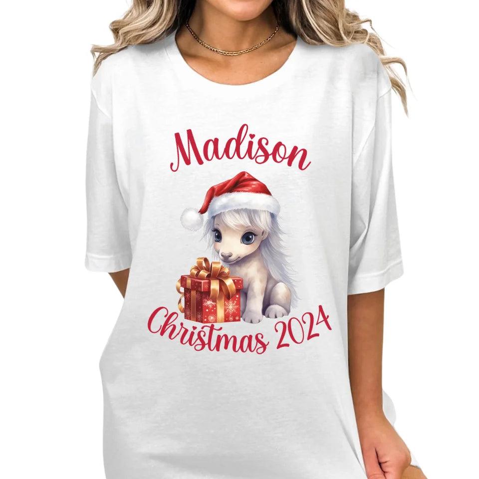 Custom Cute Christmas Animals T-Shirt - ART-TSH123 - ARTFULANE