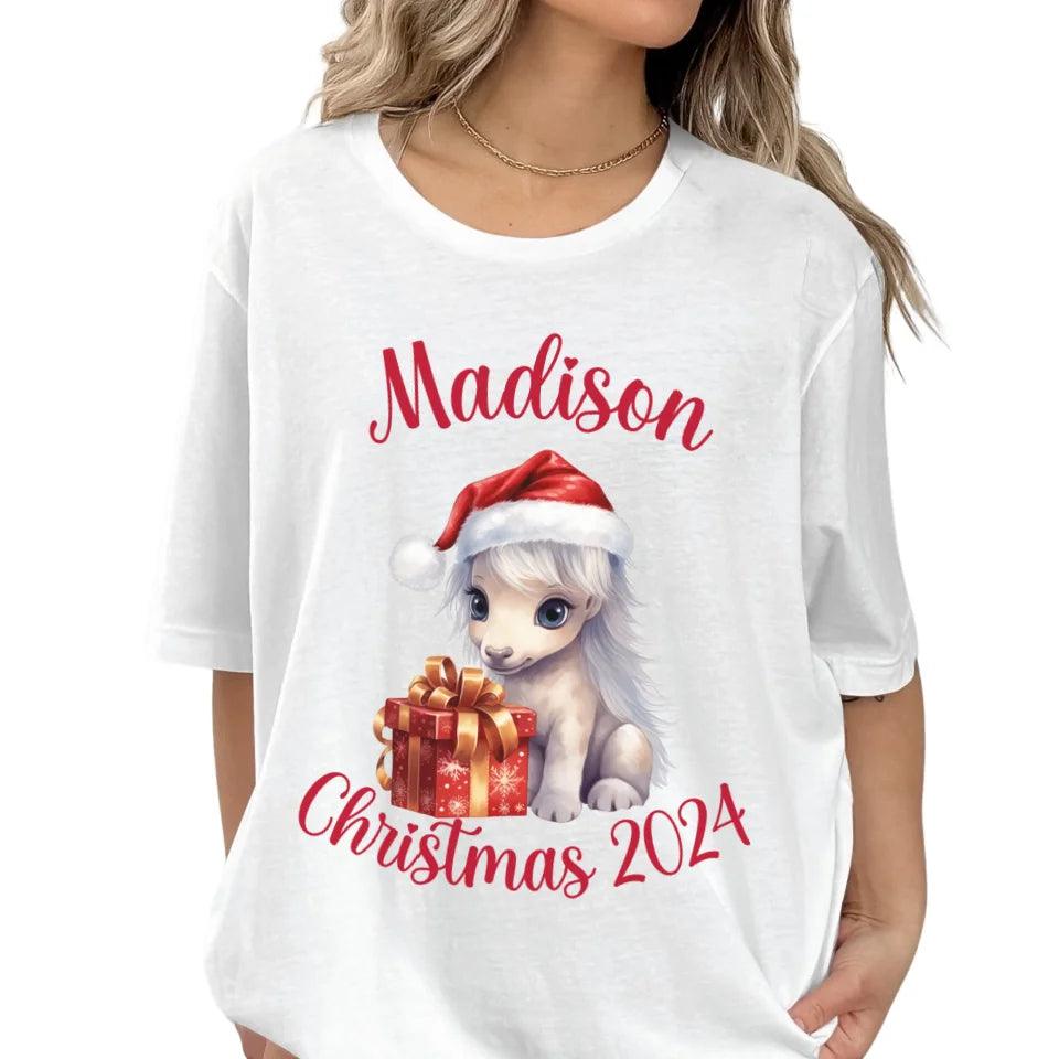 Custom Cute Christmas Animals T-Shirt - ART-TSH123 - ARTFULANE