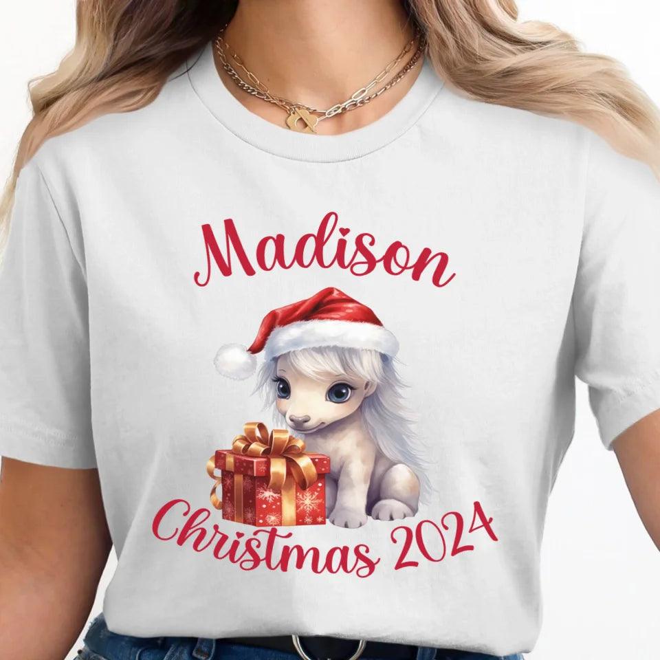 Custom Cute Christmas Animals T-Shirt - ART-TSH123 - ARTFULANE